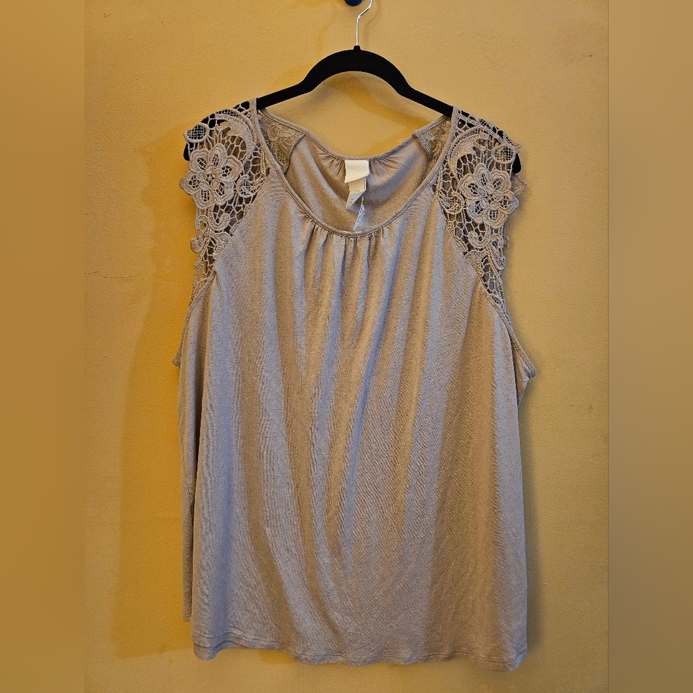H&M sleeveless top NWT XXL